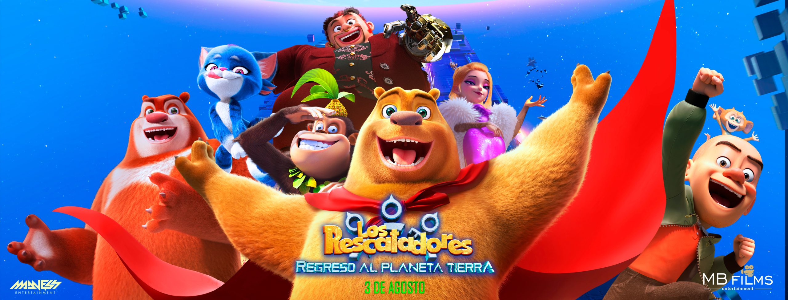 Estreno de “LOS RESCATADORES. Regreso al Planeta Tierra”