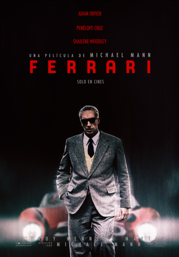 Estreno de “Ferrari”, con Adam Driver, Penélope Cruz y Shailene Woodley