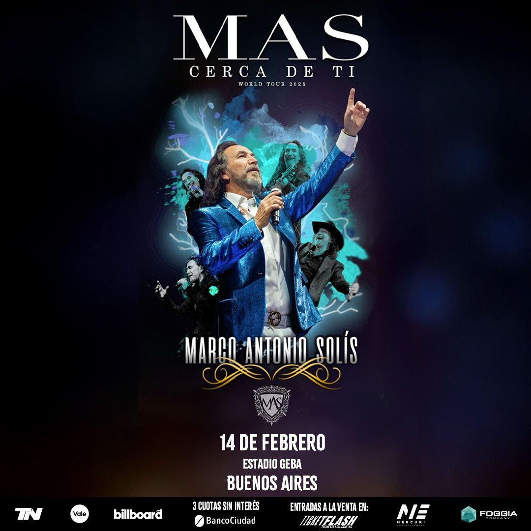 Regreso a la Argentina de Marco Antonio Solís