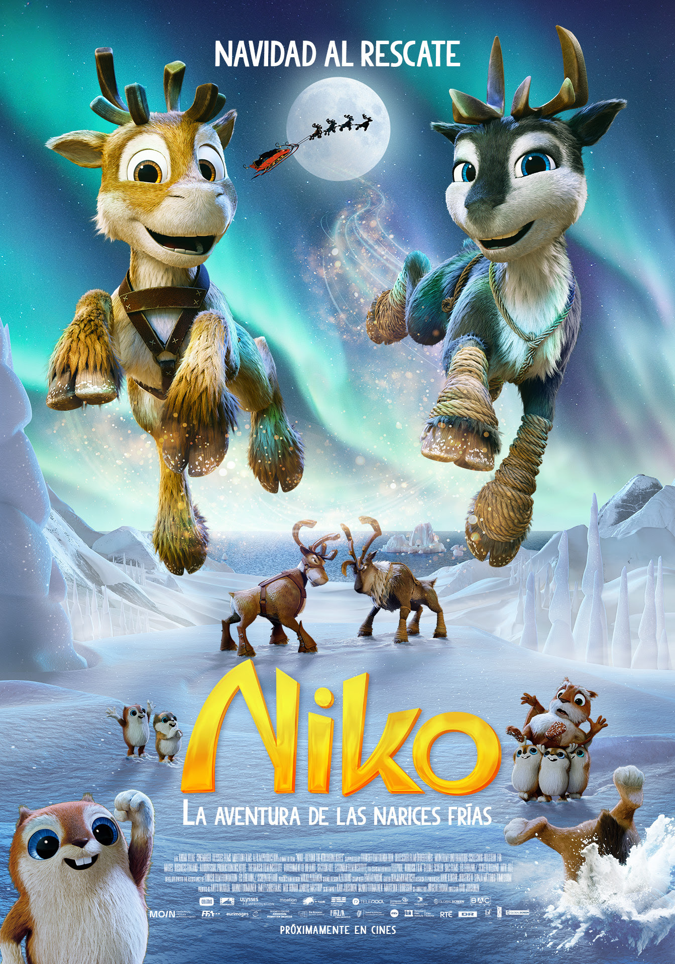 Llega a los cines “Niko. La aventura de las narices frías”