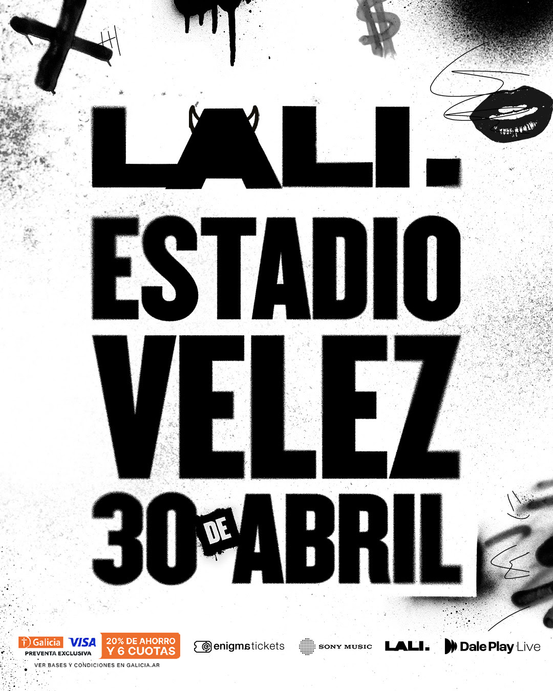 LALI vuelve el 30 de abril a VÉLEZ