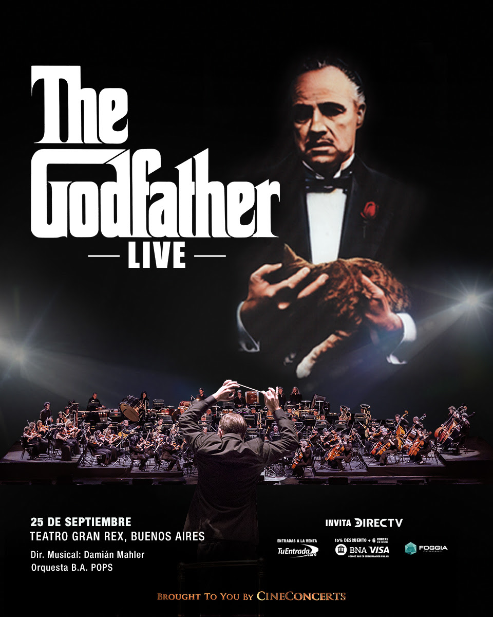 THE GODFATHER LIVE, la icónica banda sonora en el Teatro Gran Rex