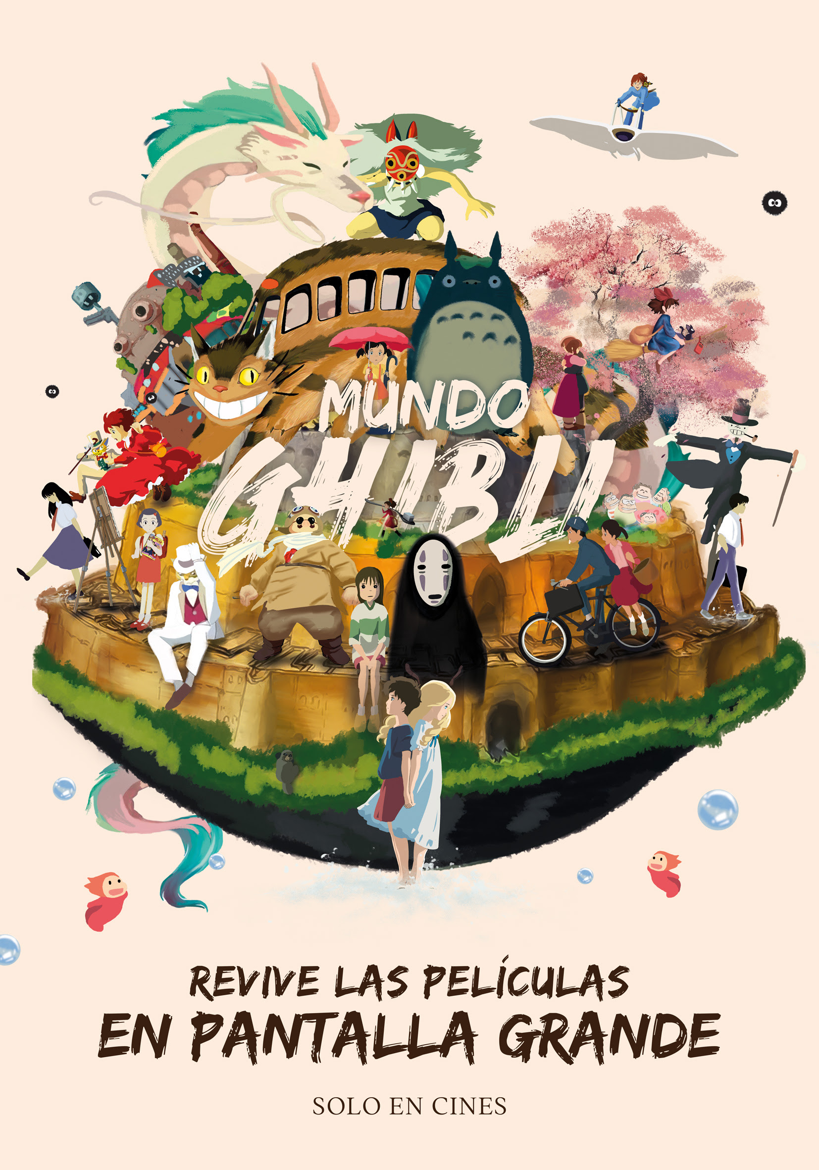 Lanzamiento en cines de once películas del legendario Studio Ghibli.