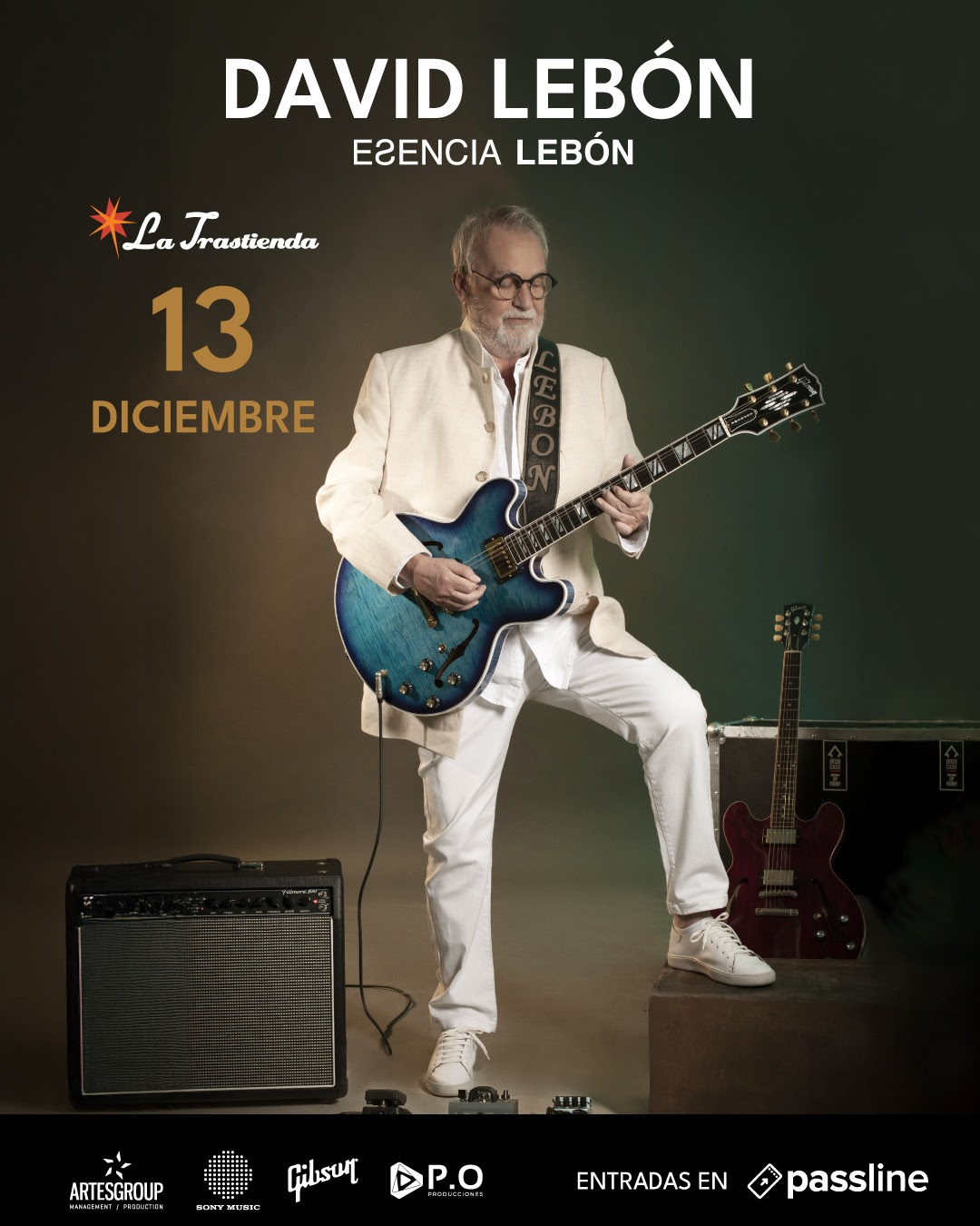 DAVID LEBÓN despide el año con ESENCIA LEBÓN en La Trastienda