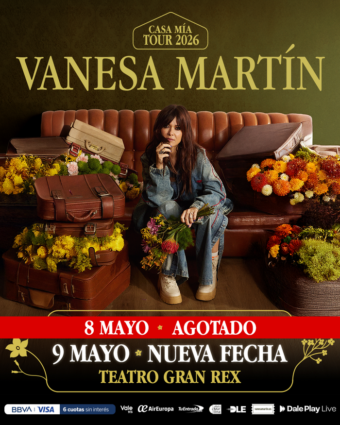 ¡VANESA MARTÍN vuelve a encontrarse con el público argentino!