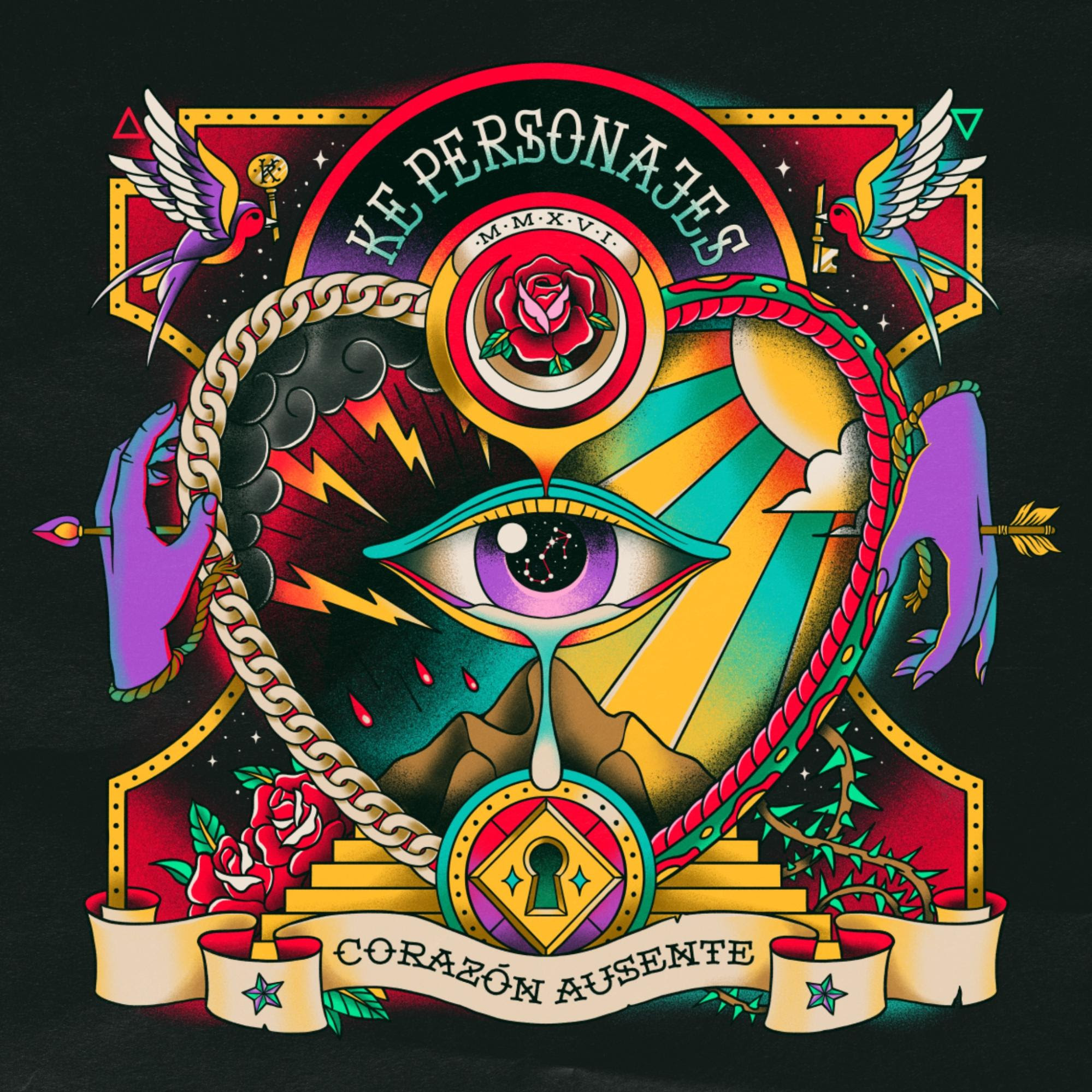 KE PERSONAJES inica una nueva etapa y su primer álbum “Corazón Ausente””