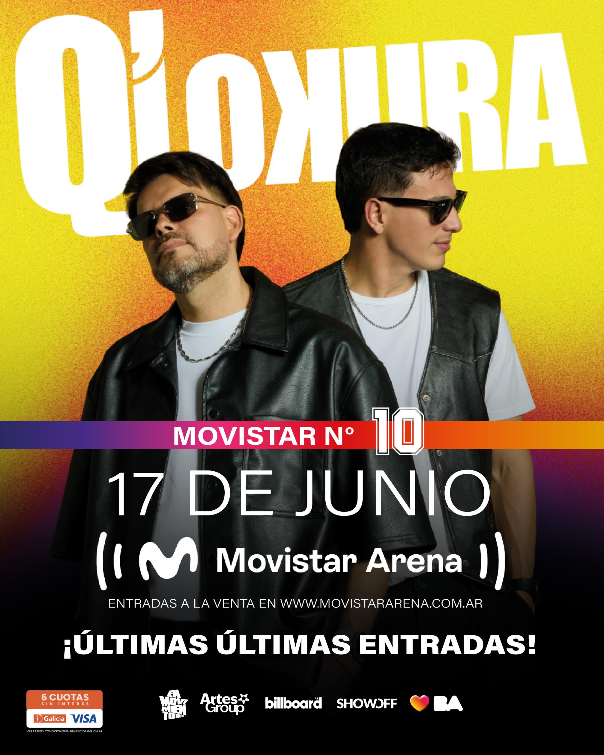 Q’Lokura va por su décimo Movistar Arena y sorprende con una colaboración junto a Ronaldinho