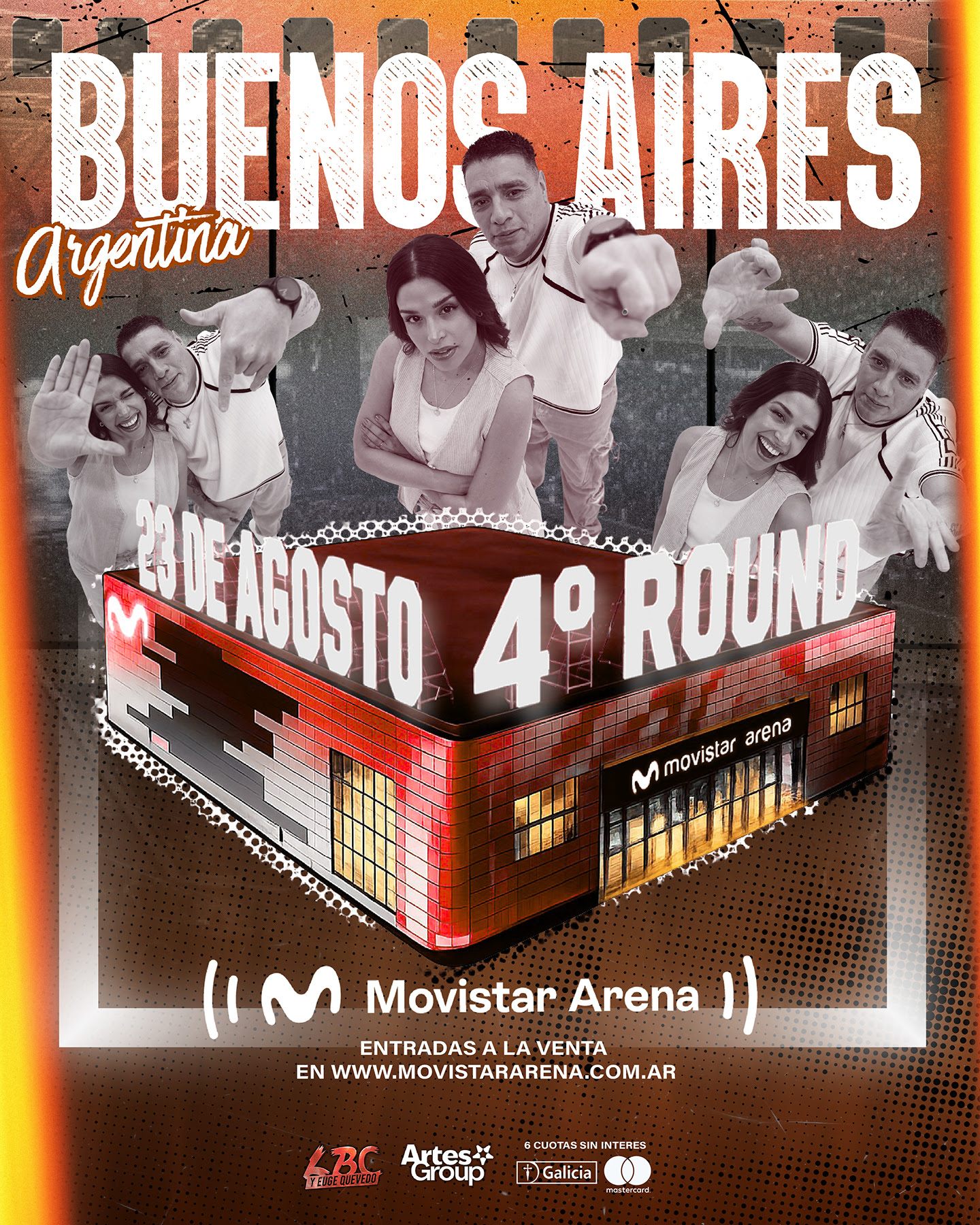 La Banda de Carlitos y Euge Quevedo regresan al Movistar Arena