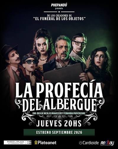 “La Profecía del Albergue”: un thriller musical de comedia negra llega al Paseo La Plaza
