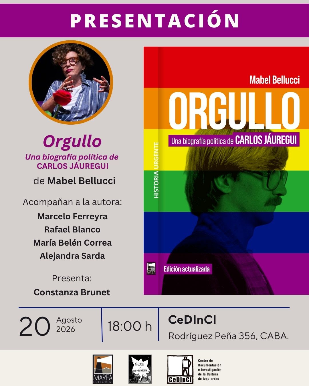 “Orgullo”: biografía política de Carlos Jáuregui, a 30 años de su muerte