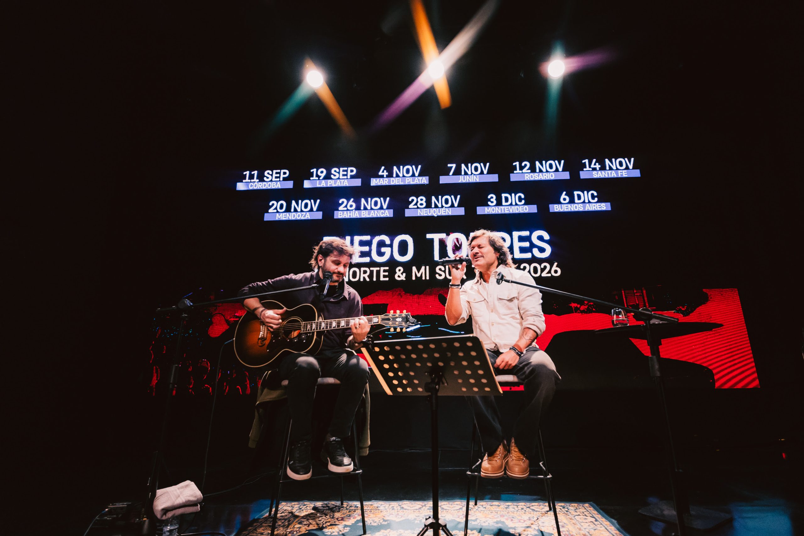 Diego Torres llega al Movistar Arena para cerrar su “Mi Norte & Mi Sur Tour”