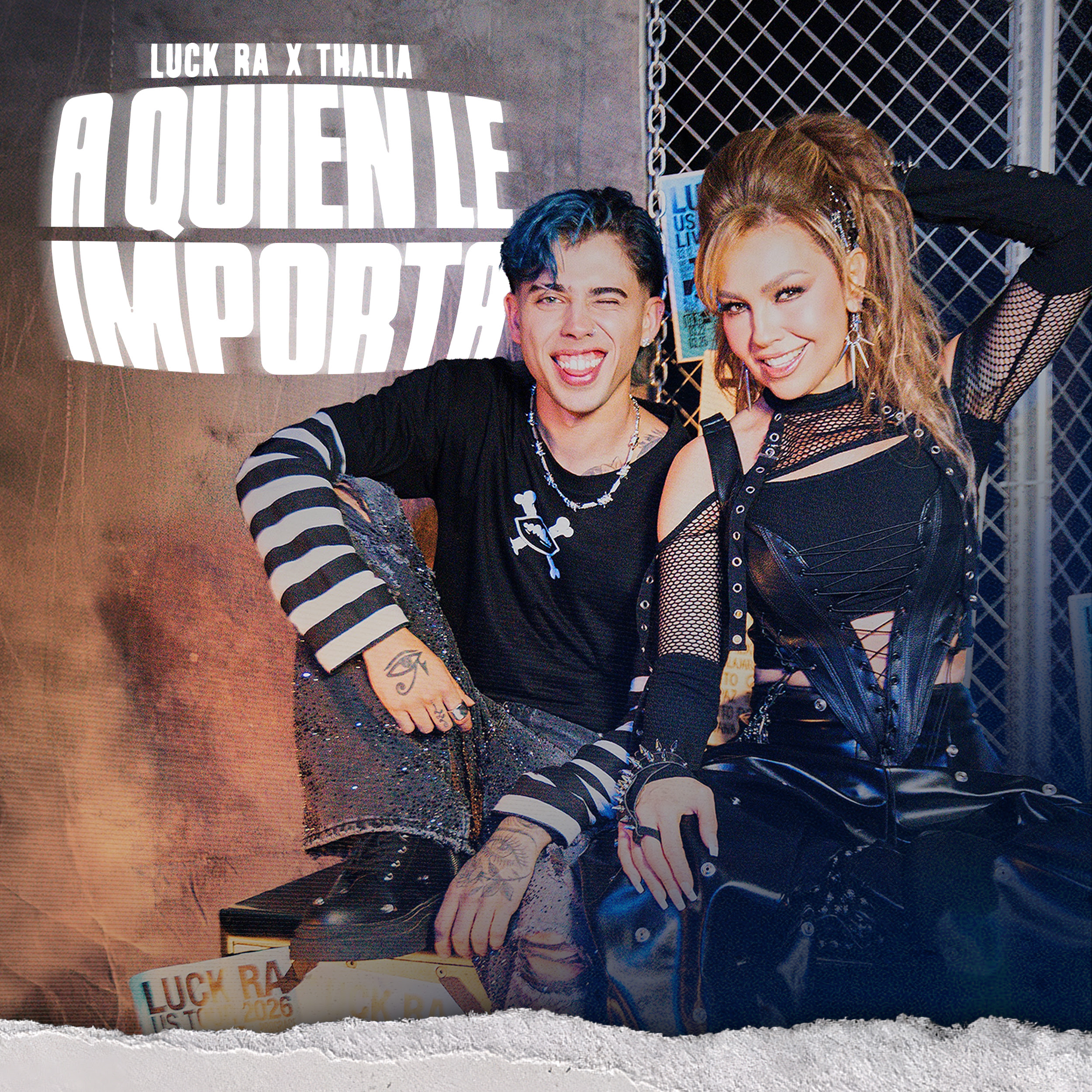 Luck Ra y Thalía se unen para convertir “A Quién Le Importa” en un himno de cuarteto