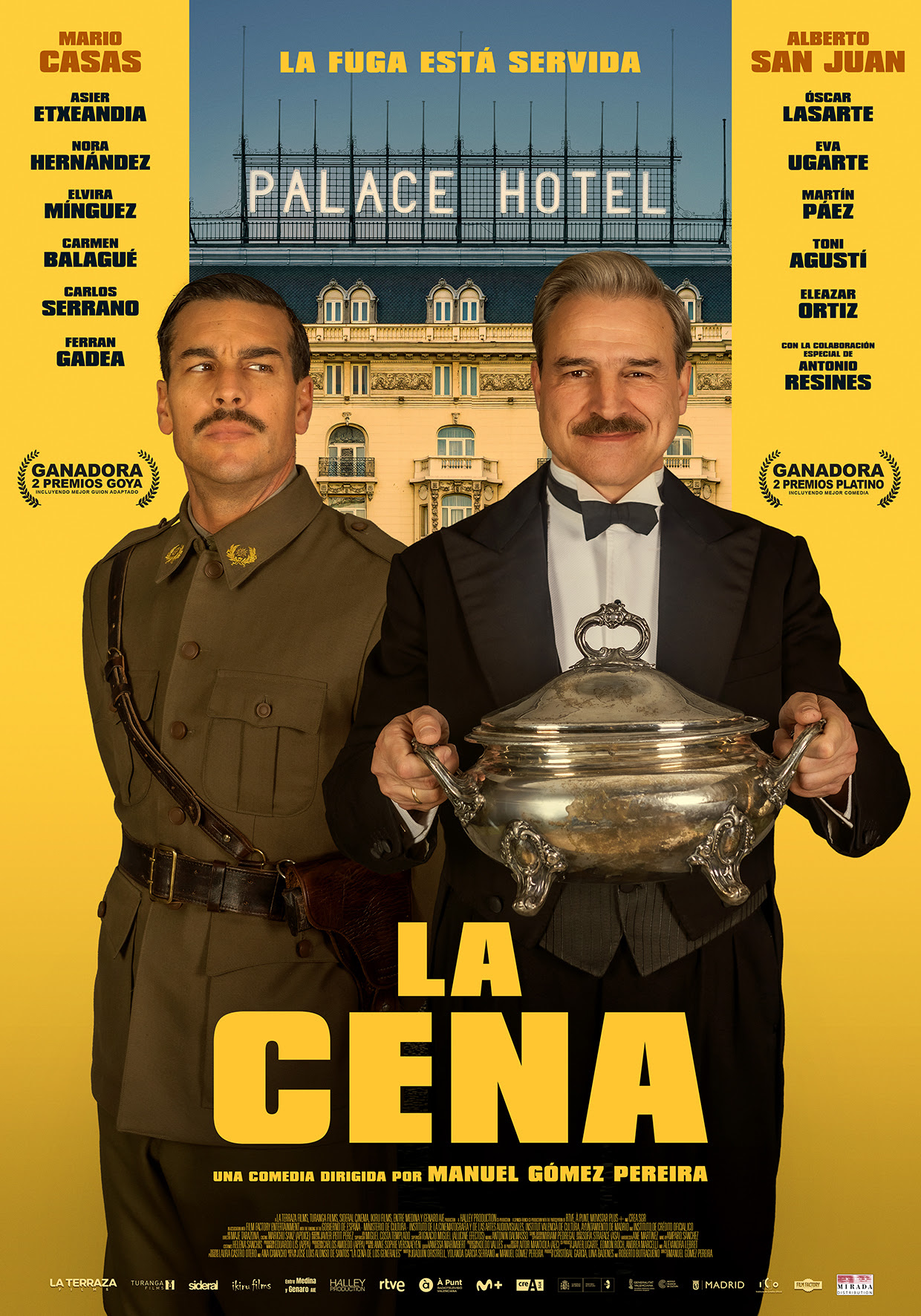 “La cena” llega a los cines argentinos: humor negro, intriga y una fuga en plena posguerra
